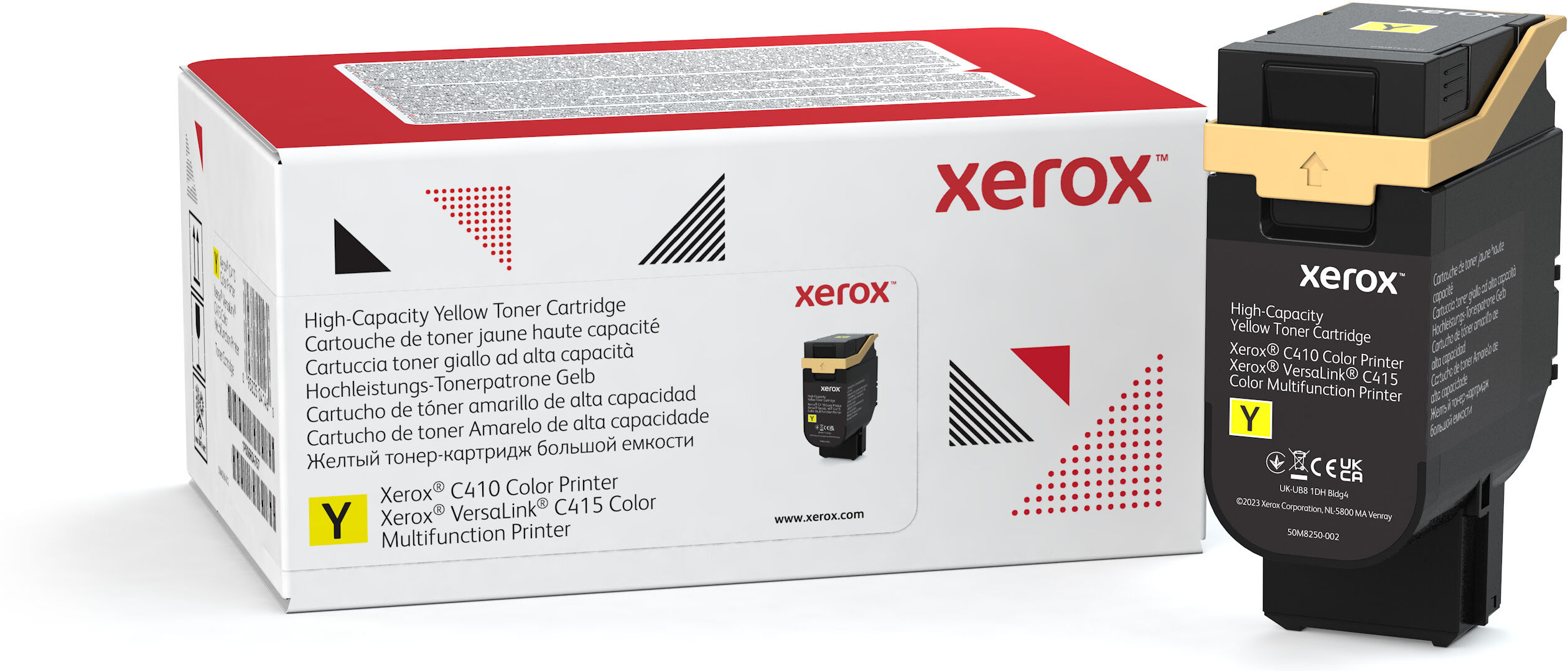 Xerox Cartuccia toner Giallo a High capacity da 7000 Pagine per Stampante colori ® C410​/​multifunzione VersaLink® C415 (006R04688) [006R04688]