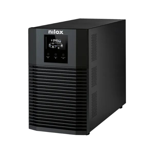 nilox ups premium online pro 4500 va gruppo di continuità (ups) doppia conversione (online) 4,5 kva 3150 w 1 presa(e) ac [nxgcoled456x9v2]