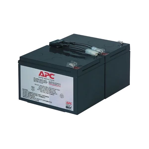 apc rbc6 batteria ups acido piombo (vrla) [rbc6]