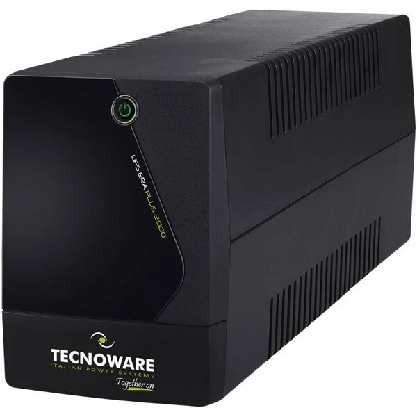 tecnoware era plus 2.100 gruppo di continuità (ups) a linea interattiva 2,1 kva 1470 w 2 presa(e) ac [fgcerapl2102iec]