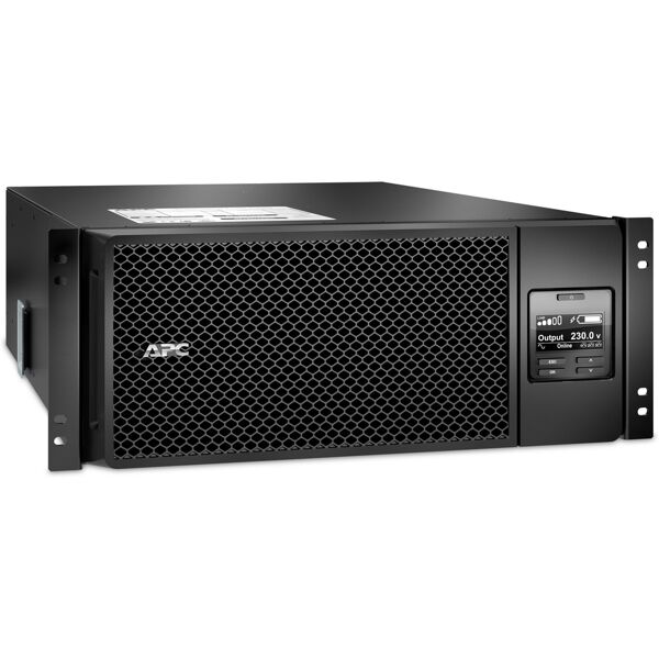 apc smart-ups on-line gruppo di continuità (ups) doppia conversione (online) 6 kva 6000 w 10 presa(e) ac [srt6krmxli]