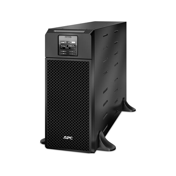 apc smart-ups on-line gruppo di continuità (ups) doppia conversione (online) 6 kva 6000 w 10 presa(e) ac [srt6kxli]