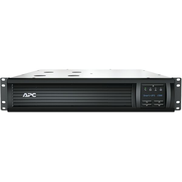 apc smart-ups 1500va gruppo di continuità (ups) a linea interattiva 1,5 kva 1000 w 4 presa(e) ac [smt1500rmi2unc]