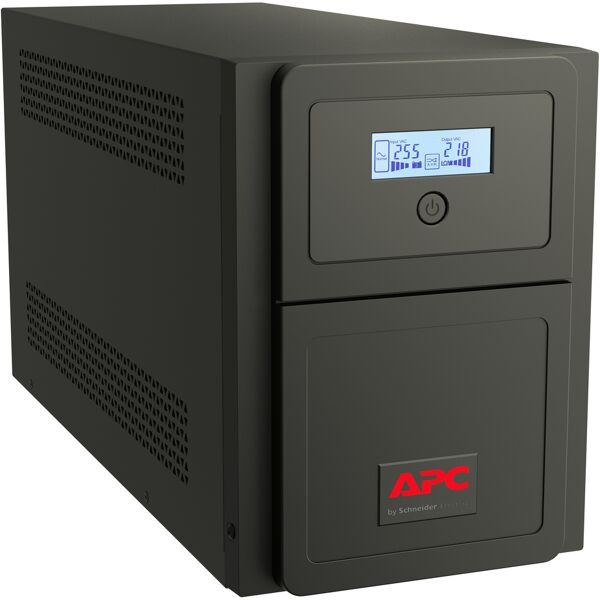 apc easy ups smv gruppo di continuità (ups) a linea interattiva 0,75 kva 525 w 6 presa(e) ac [smv750cai]