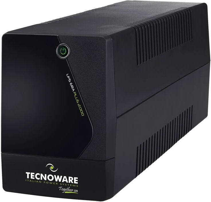 tecnoware era plus 2.100 gruppo di continuità (ups) a linea interattiva 2,1 kva 1470 w 2 presa(e) ac [fgcerapl2102iec]