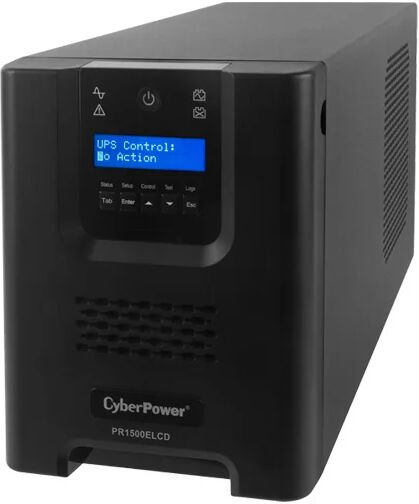 CyberPower PR1500ELCD gruppo di continuità (UPS) A linea interattiva 1,5 kVA 1350 W 8 presa(e) AC [PR1500ELCD]