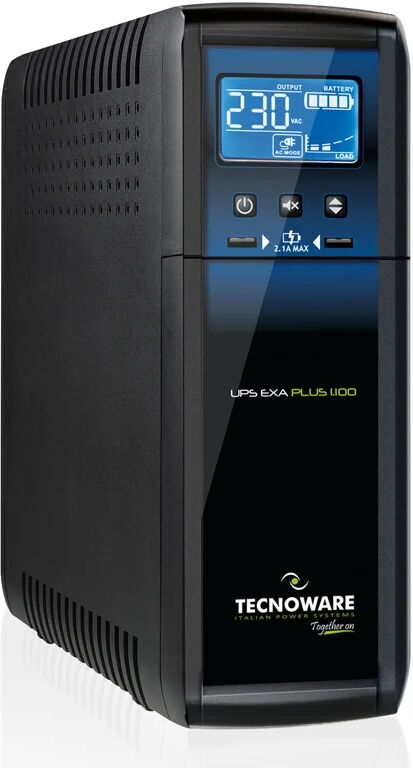 Tecnoware EXA PLUS 110 gruppo di continuità (UPS) A linea interattiva 1 kVA 770 W [FGCEXAPL1102IEC]