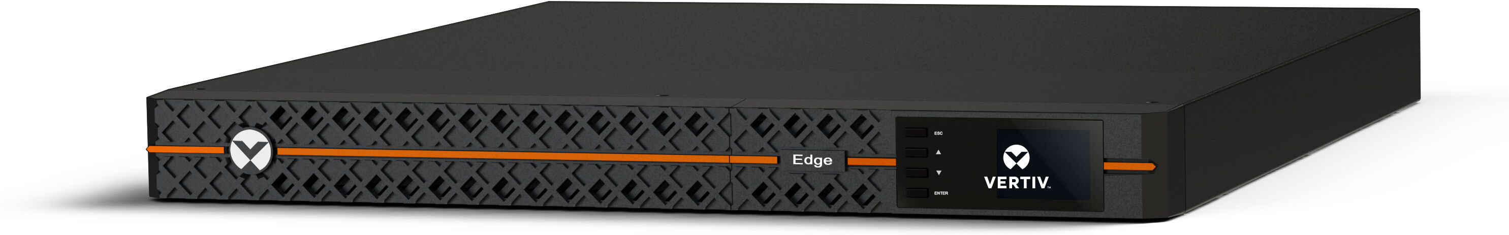 Vertiv Gruppo di continuità  Liebert UPS Edge – 1000VA 900W 230V, 1U, Line Interactive, AVR, montaggio a rack, Fattore potenza 0.9 [EDGE-1000IRM1U]