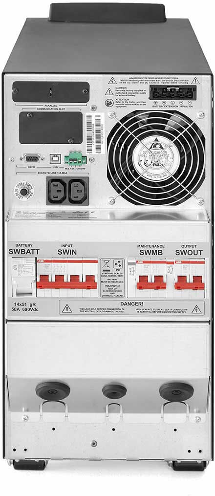 Riello STW6000 gruppo di continuità (UPS) Doppia conversione (online) 6 kVA 6000 W [CSTW6K0AA300RUA]