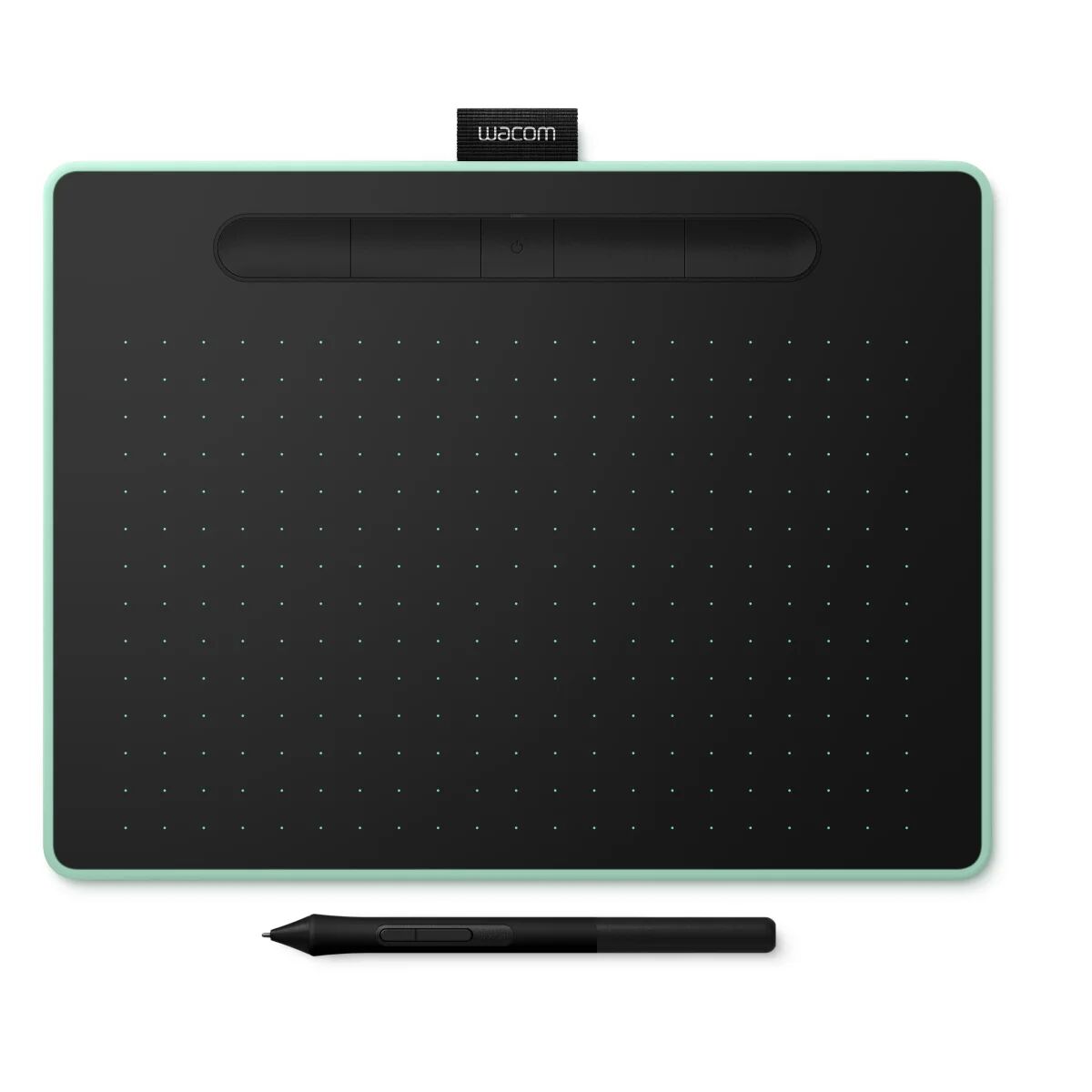 wacom intuos m bluetooth tavoletta grafica nero, verde 2540 lpi (linee per pollice) 216 x 135 mm usb/bluetooth [ctl-6100wle-n]