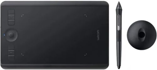 wacom intuos pro s tavoletta grafica nero [pth460k0b]