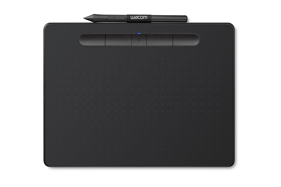 wacom intuos m bluetooth tavoletta grafica nero 2540 lpi (linee per pollice) 216 x 135 mm usb/bluetooth [ctl-6100wlk-s]