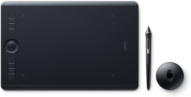 Wacom Intuos Pro M South tavoletta grafica Nero 5080 lpi (linee per pollice) 224 x 148 mm USB/Bluetooth [PTH-660S]