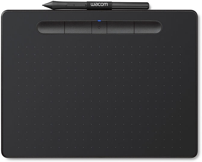 Wacom Intuos M Bluetooth tavoletta grafica Nero 2540 lpi (linee per pollice) 216 x 135 mm USB/Bluetooth [CTL-6100WLK-S]