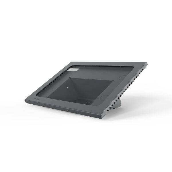 heckler design zoom rooms console supporto antifurto per tablet grigio [h751-bg]