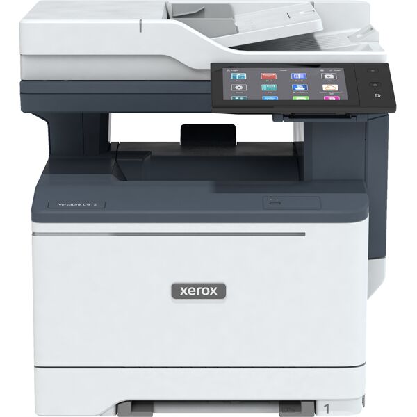 xerox multifunzione  versalink c415 a4 40 ppm copia/stampa/scansione/fax f/r ps3 pcl5e/6 2 vassoi 251 fogli [c415v_dn]