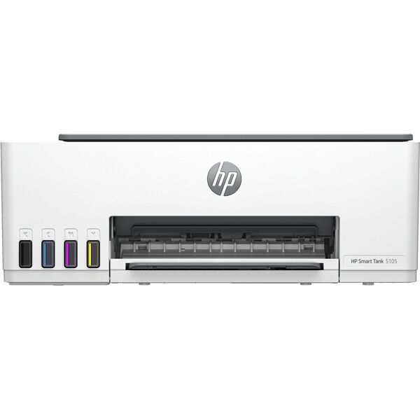 hp smart tank stampante multifunzione 5105, colore, per abitazioni e piccoli uffici, stampa, copia, scansione, wireless; serbatoio stampante (tank) grandi volumi di documenti; stampa da smartphone o tablet; scansione su pdf [1f3y3a#bhc]