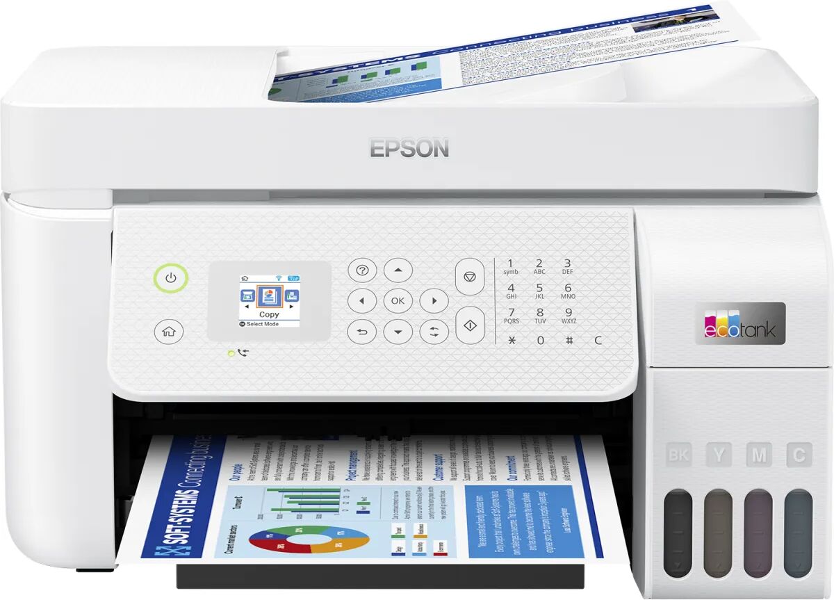 Epson Multifunzione  L5296 Ad inchiostro A4 5760 x 1440 DPI 33 ppm Wi-Fi [C11CJ65404]