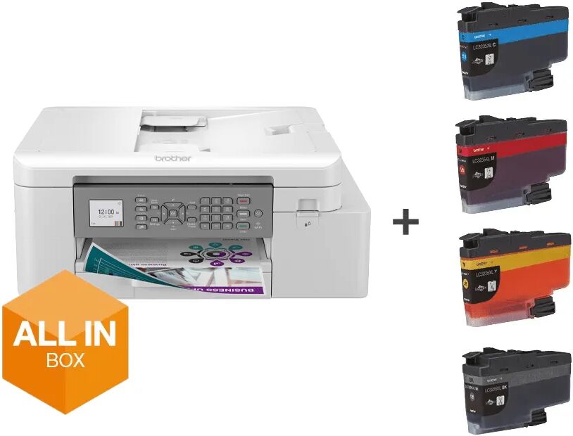 Brother MFC-J4335DWXL Stampante multifunzione inkjet wireless per l'home office [MFCJ4335DWXLRE1]