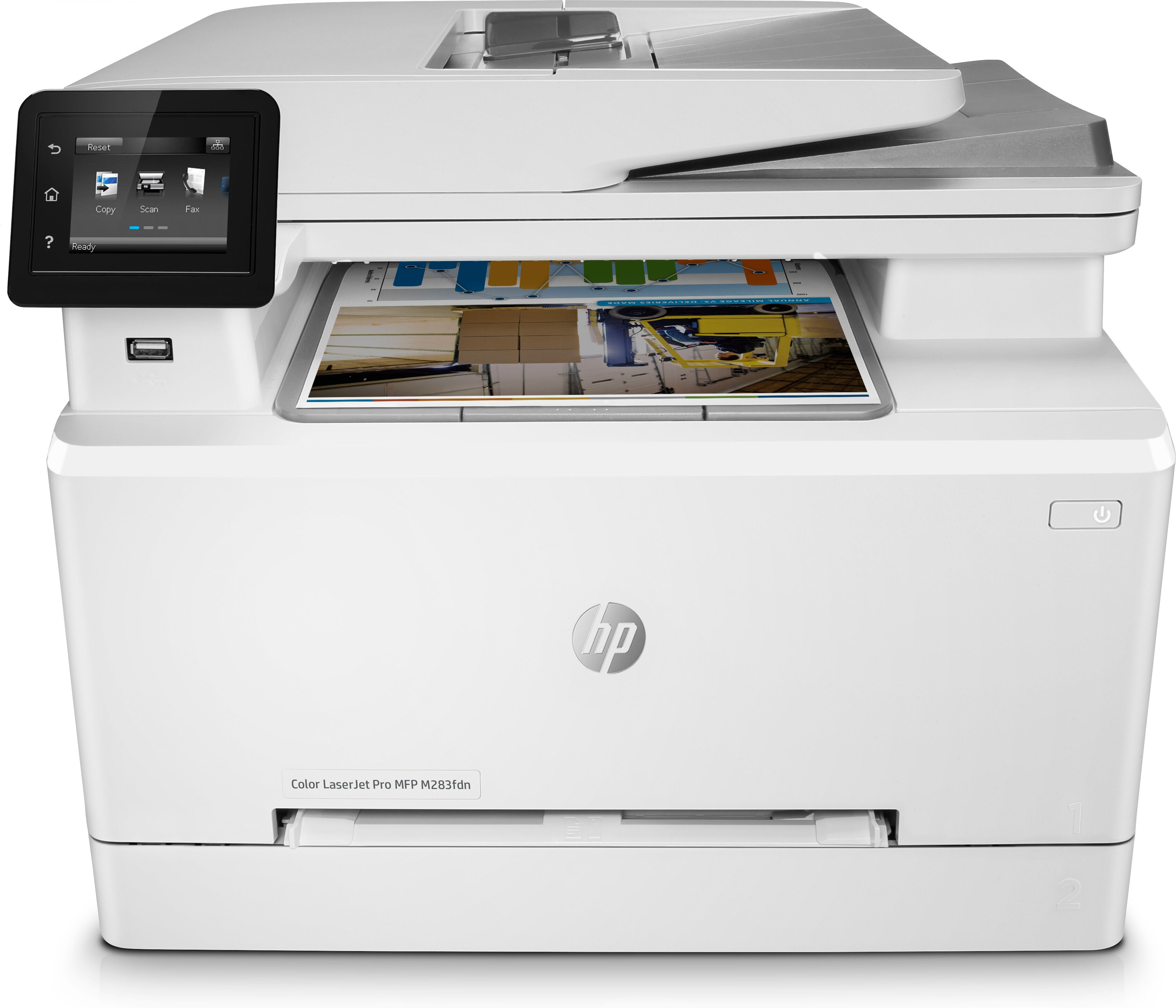 HP Color LaserJet Pro Stampante multifunzione M282nw, Colore, per Stampa, copia, scansione, stampa da porta USB frontale; scansione verso e-mail; alimentatore automatico di documenti (ADF) 50 fogli senza pieghe; [7KW72A#B19]