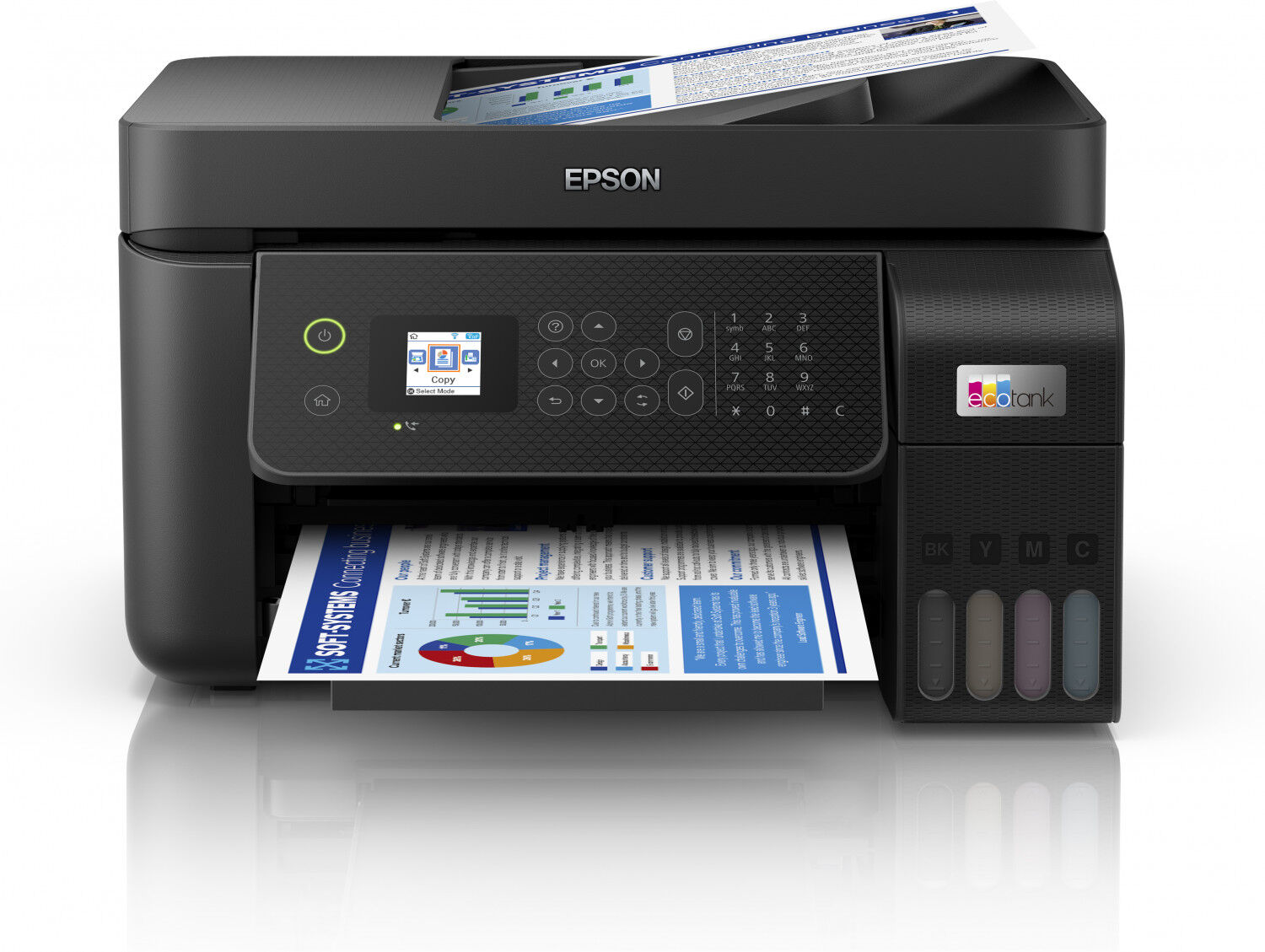 Epson Multifunzione  EcoTank ET-4800 Ad inchiostro A4 5760 x 1440 DPI 33 ppm Wi-Fi [C11CJ65401]