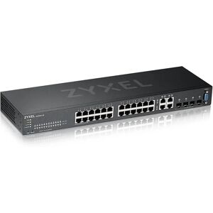 Zyxel GS2220-28-EU0101F switch di rete Gestito L2 Gigabit Ethernet (10/100/1000) Nero [GS2220-28-EU0101F]