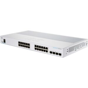 Cisco Systems Switch di rete  CBS350 Gestito L3 Gigabit Ethernet (10/100/1000) 1U Grigio [CBS350-24T-4G-UK]