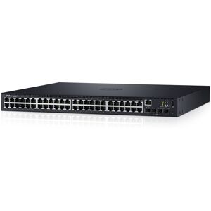 Dell Switch di rete  N1548P Gestito L3 Gigabit Ethernet (10/100/1000) Supporto Power over (PoE) 1U Nero [210-AEWB]