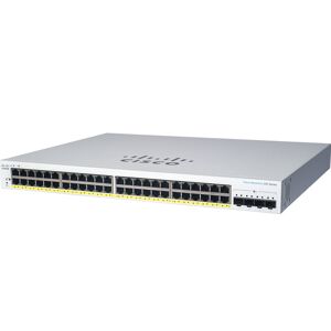 Cisco Systems Switch di rete  CBS220-24P-4X Gestito L2 Gigabit Ethernet (10/100/1000) Supporto Power over (PoE) Bianco [CBS220-24P-4X-EU]