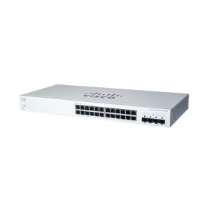 Cisco Systems Switch di rete  CBS220-24T-4G Gestito L2 Gigabit Ethernet (10/100/1000) 1U Bianco [CBS220-24T-4G-EU]
