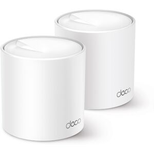 TP-Link Deco X50 (2-pack) Dual-band (2.4 GHz/5 GHz) Wi-Fi 6 (802.11ax) Bianco 3 Interno [DECO X50(2-PACK)]