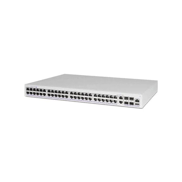 alcatel switch di rete  omniswitch 6360 gestito l2/l3 gigabit ethernet (10/100/1000) supporto power over (poe) 1u acciaio inossidabile [os6360-p48-eu]