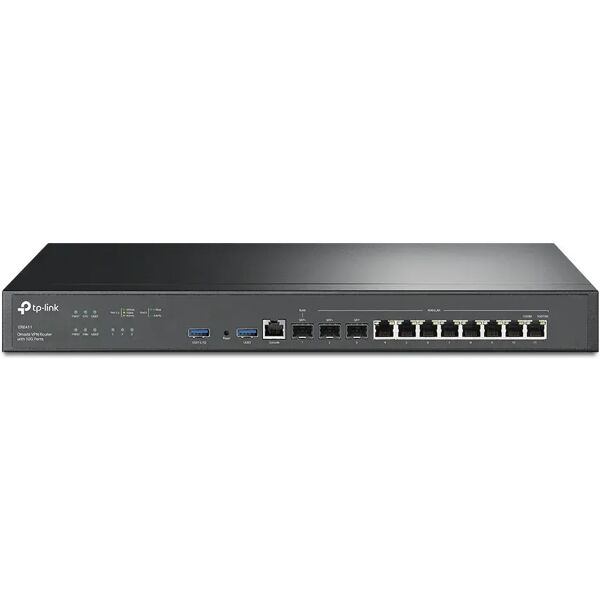 tp-link omada er8411 router cablato gigabit ethernet nero [er8411]