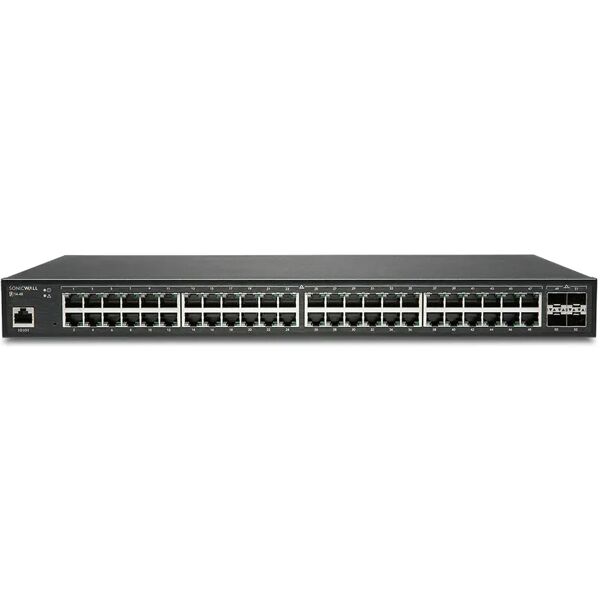 sonicwall switch di rete  s14-48 gestito l2 gigabit ethernet (10/100/1000) 1u nero [02-ssc-8379]