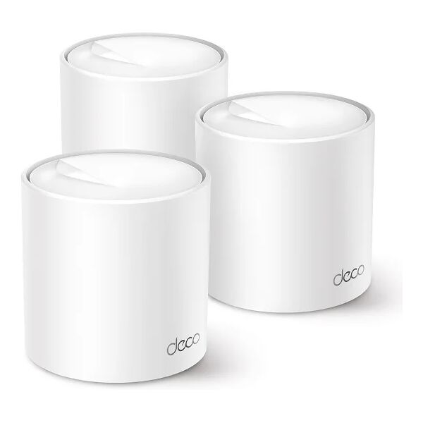 tp-link deco x50 (3-pack) dual-band (2.4 ghz/5 ghz) wi-fi 6 (802.11ax) bianco interno [deco x50(3-pack)]