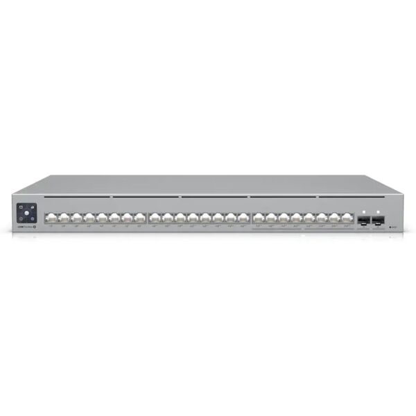 ubiquiti switch di rete  usw-pro-max-24-poe l3 2.5g ethernet (100/1000/2500) supporto power over (poe) grigio [usw-pro-max-24-poe]