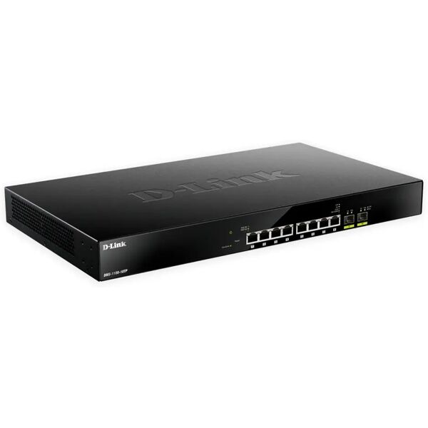 d-link dms-1100-10tp switch di rete gestito l2 2.5g ethernet (100/1000/2500) supporto power over (poe) 1u nero [dms-1100-10tp]