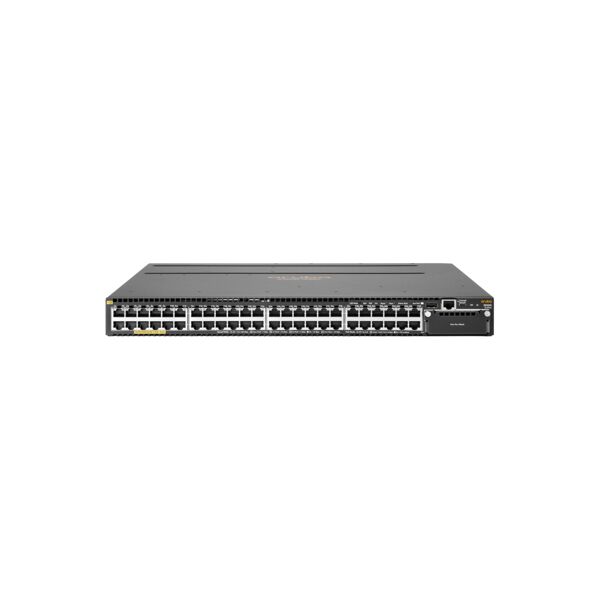 hp switch di rete  aruba 3810m 48g poe+ 1-slot gestito l3 gigabit ethernet (10/100/1000) supporto power over (poe) 1u nero [jl074a]