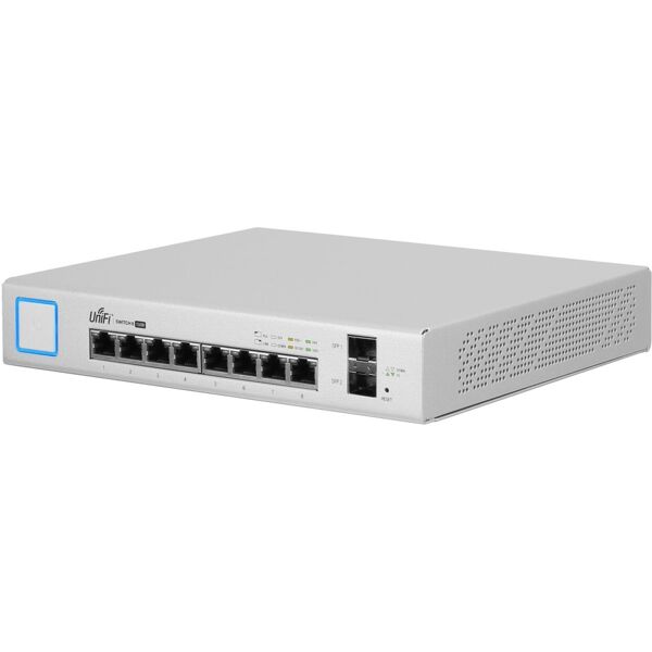 ubiquiti networks unifi us-8-150w switch di rete gestito gigabit ethernet (10/100/1000) supporto power over (poe) bianco [us-8-150w]