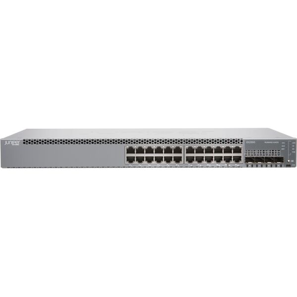 juniper switch di rete  ex2300 l2/l3 gigabit ethernet (10/100/1000) grigio 1u supporto power over (poe) [ex2300-24p]