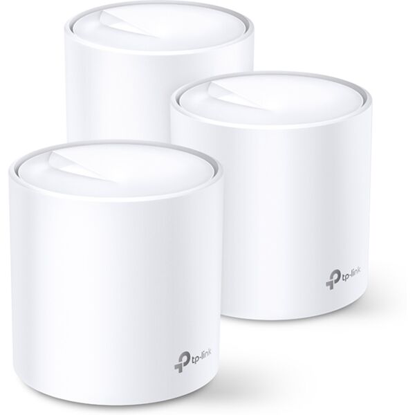 tp-link deco x20(3-pack) dual-band (2.4 ghz/5 ghz) wi-fi 5 (802.11ac) bianco 2 interno [deco x20(3-pack)]