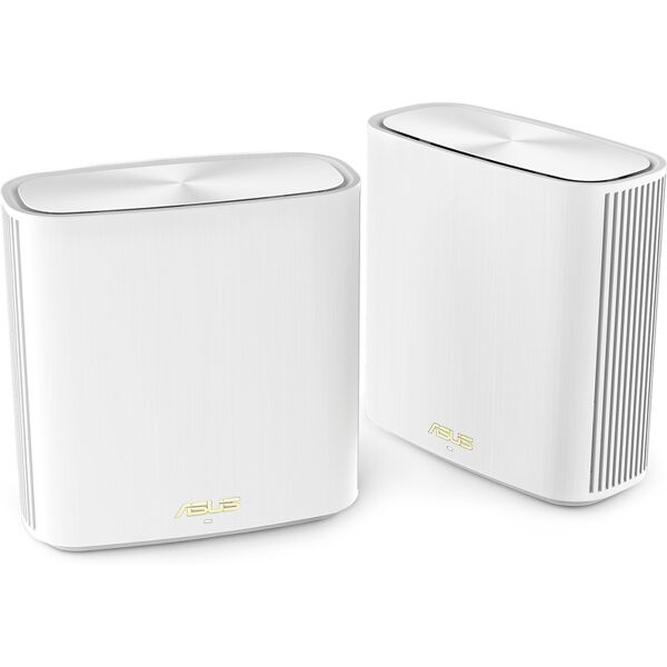 asus zenwifi xd6 2-pack dual-band (2.4 ghz/5 ghz) wi-fi 6 (802.11ax) bianco 4 interno [90ig06f0-mo3r40]