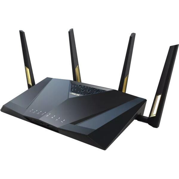 asus rt-ax88u pro router wireless gigabit ethernet dual-band (2.4 ghz/5 ghz) nero [90ig0820-mo3a00]