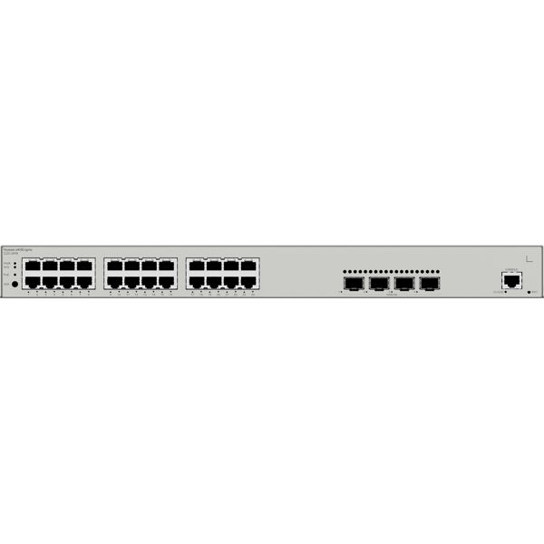 huawei switch di rete  s220-24p4x gigabit ethernet (10/100/1000) supporto power over (poe) 1u grigio [98012376]