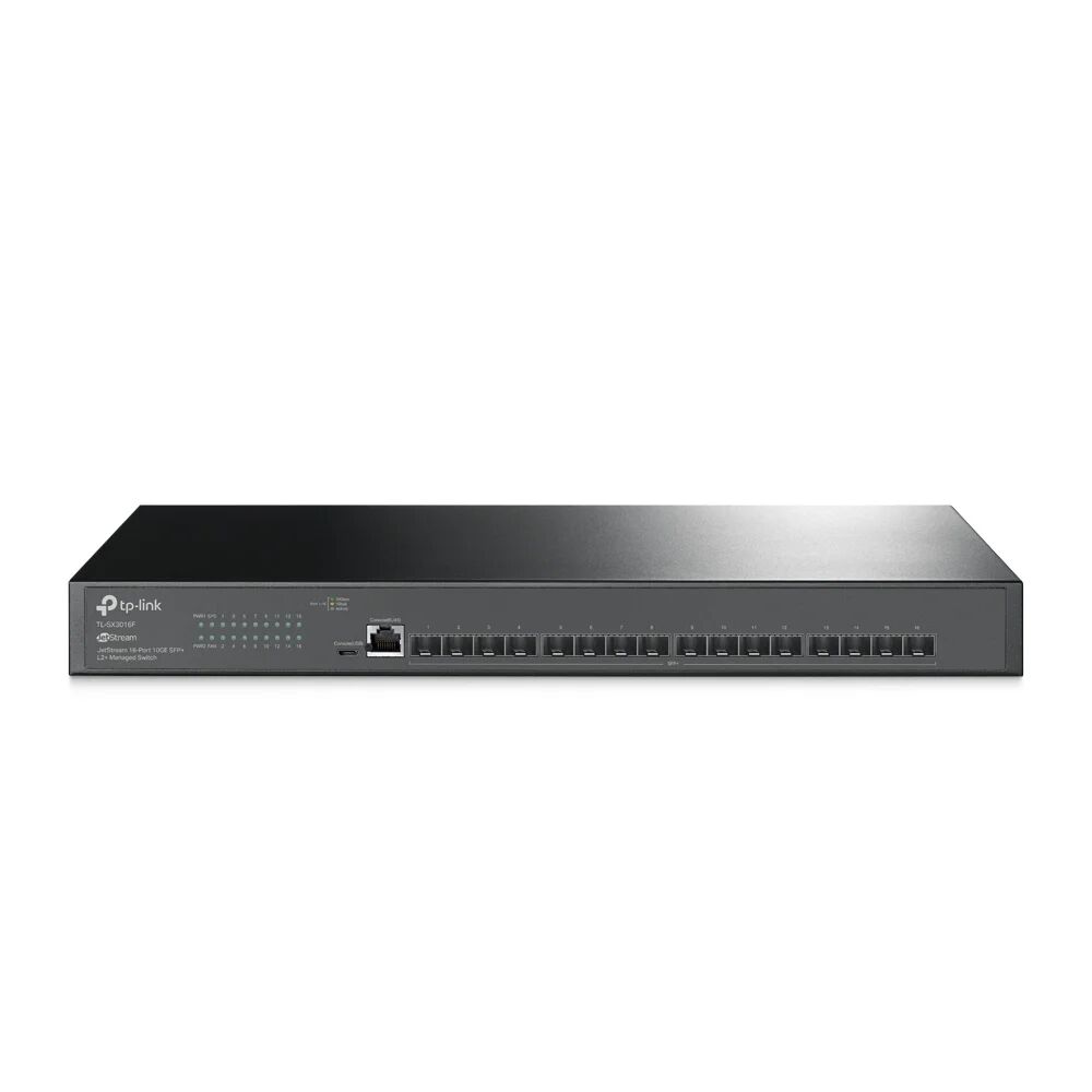 tp-link jetstream tl-sx3016f switch di rete gestito l2+/l3 nero [tl-sx3016f]