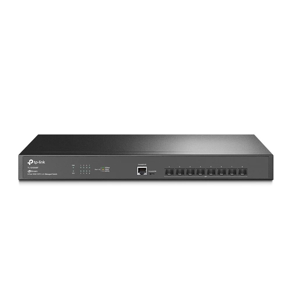 tp-link jetstream tl-sx3008f switch di rete gestito l2/l3 nero [tl-sx3008f]