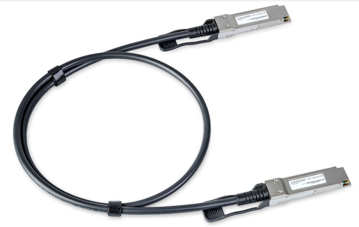 lancom systems sfp-dac40-3m cavo infiniband nero [60177]