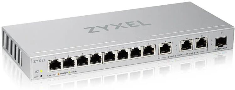 Zyxel SPEDIZIONE IMMEDIATA - Switch di rete  XGS1250-12 Gestito 10G Ethernet (100/1000/10000) Grigio [XGS1250-12-ZZ0101F]