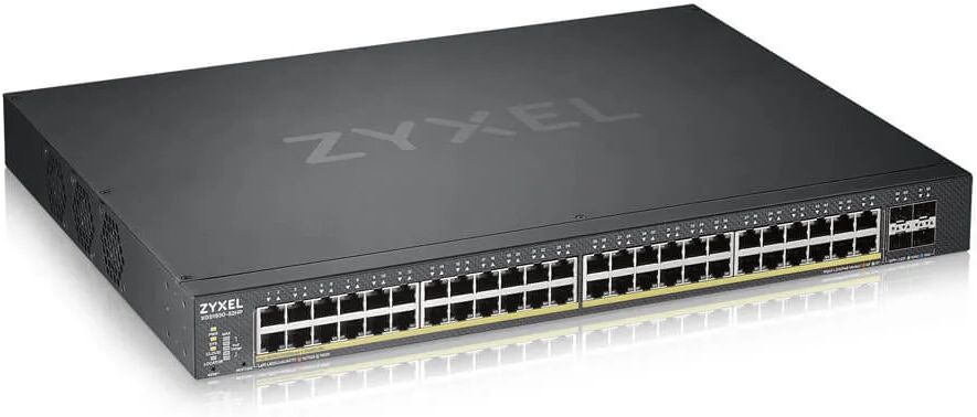 Zyxel Switch di rete  XGS1930-52HP Gestito L3 Gigabit Ethernet (10/100/1000) Supporto Power over (PoE) Nero [XGS1930-52HP-EU0101F]