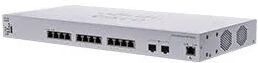 Cisco Systems Switch di rete  CBS350 Gestito L3 10G Ethernet (100/1000/10000) 1U Nero, Grigio [CBS350-12XT-EU]